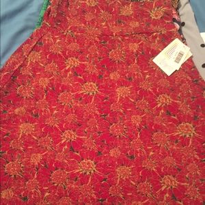 Medium azure skirt lularoe